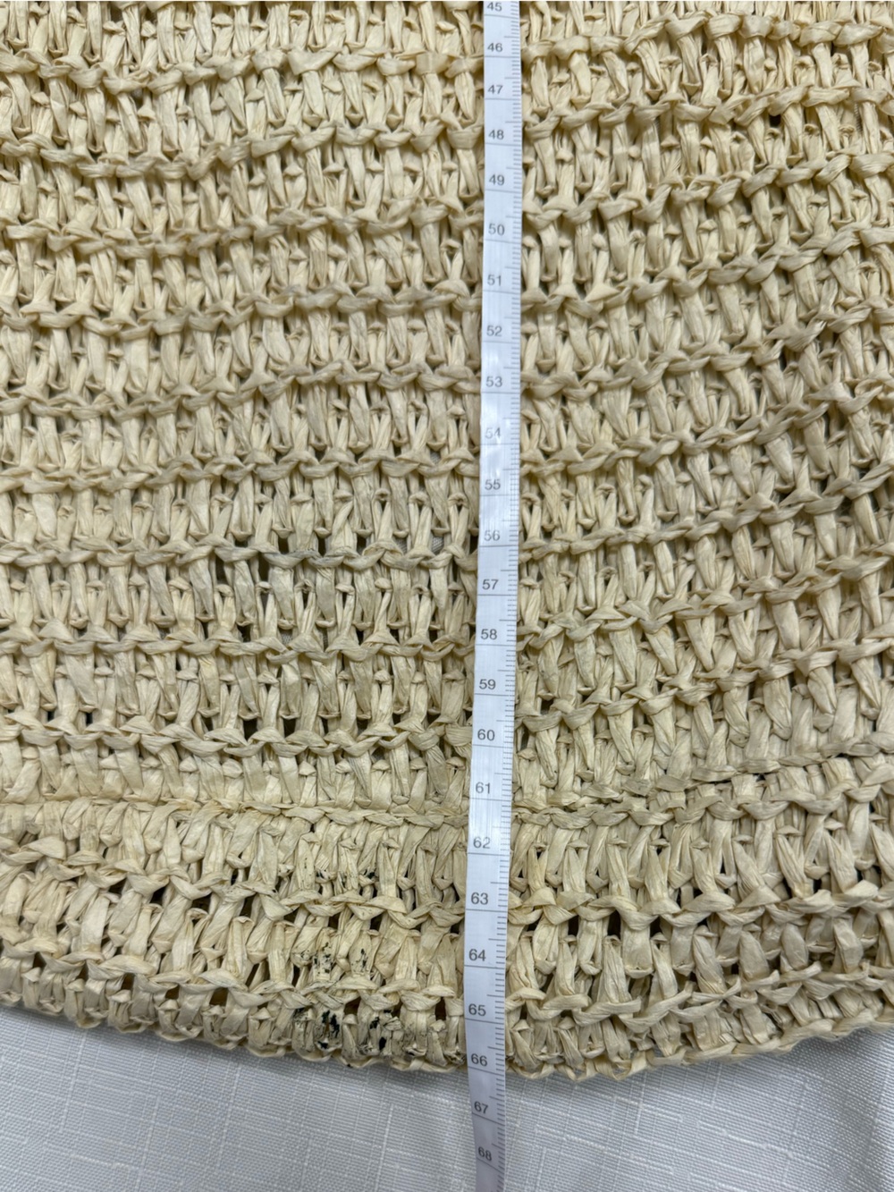 2 Straw Summer Bags | Open Weave Net Straw Bag - Picture 8 of 11